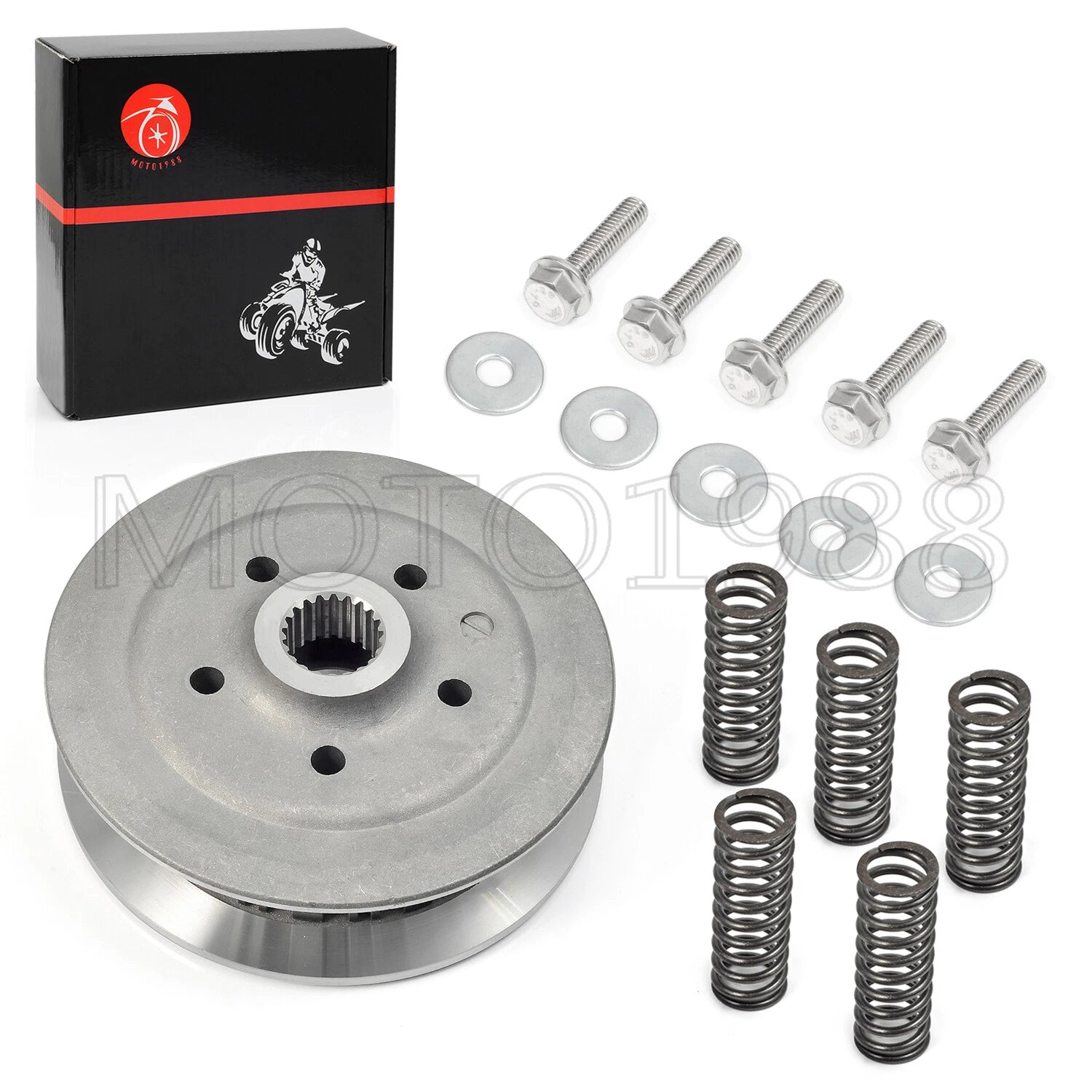 Center Clutch Inner Hub & Outer Pressure Plate Kit for Honda 400EX (1999-2004)