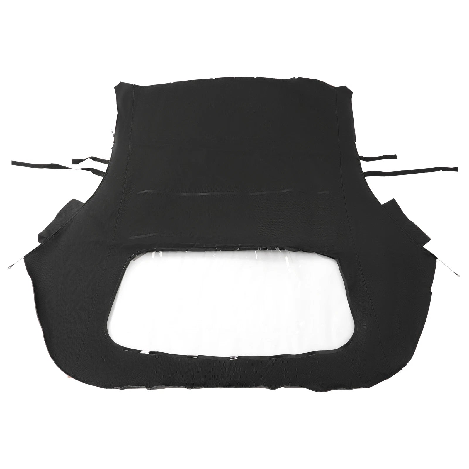 Convertible Soft Top for Porsche 996 (1999–2001) - Black Vinyl, Plastic Window