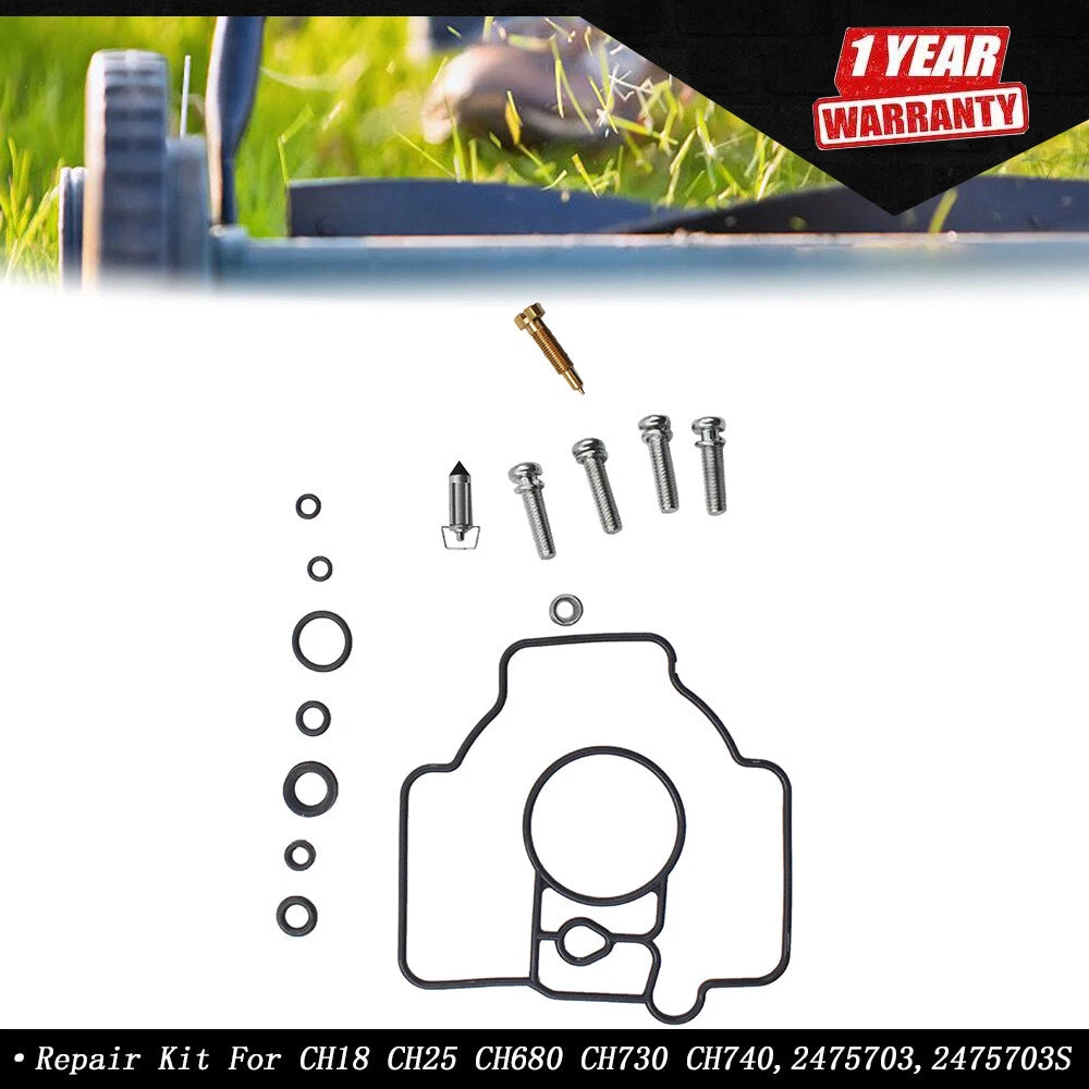 Carburetor Rebuild Kit for Kohler CH18, CH25, CH680, CH730, CH740