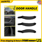 Set of 3 Black Interior Door Handle Pull Cover Trim for BMW X5 E70 (2009–2013)