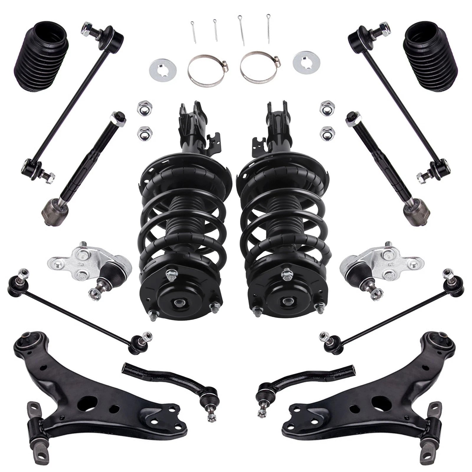 Front Struts Control Arms for Toyota Camry (2007–2011)