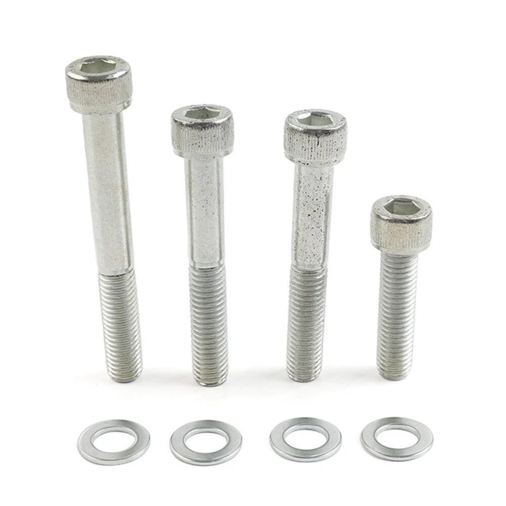 Front Brake Caliper Bolts Screws Spacer for Harley Softail Dyna Sportster (2000–2022)