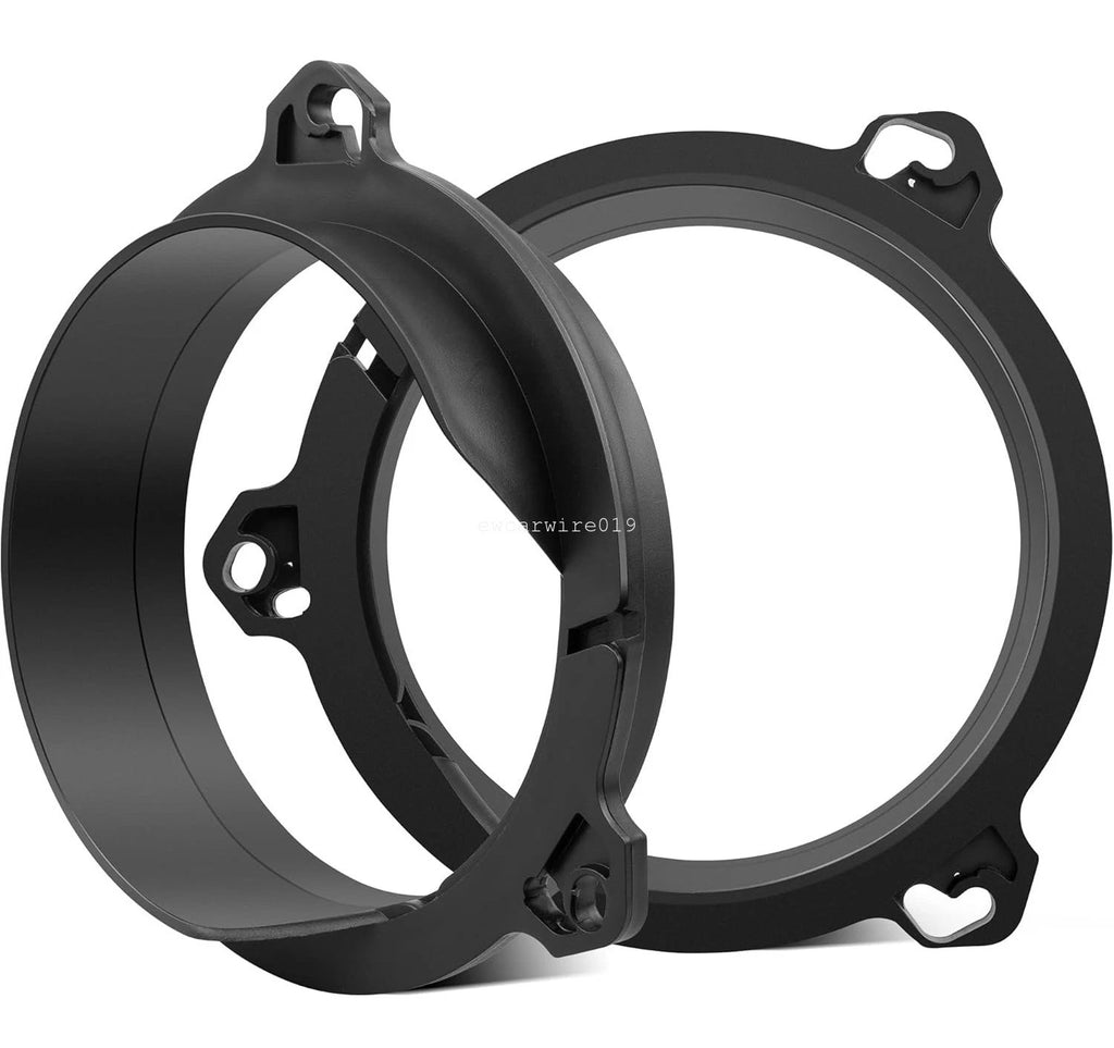 2X Front Door Speaker Adapter Rings for Toyota Corolla (2001–2014)