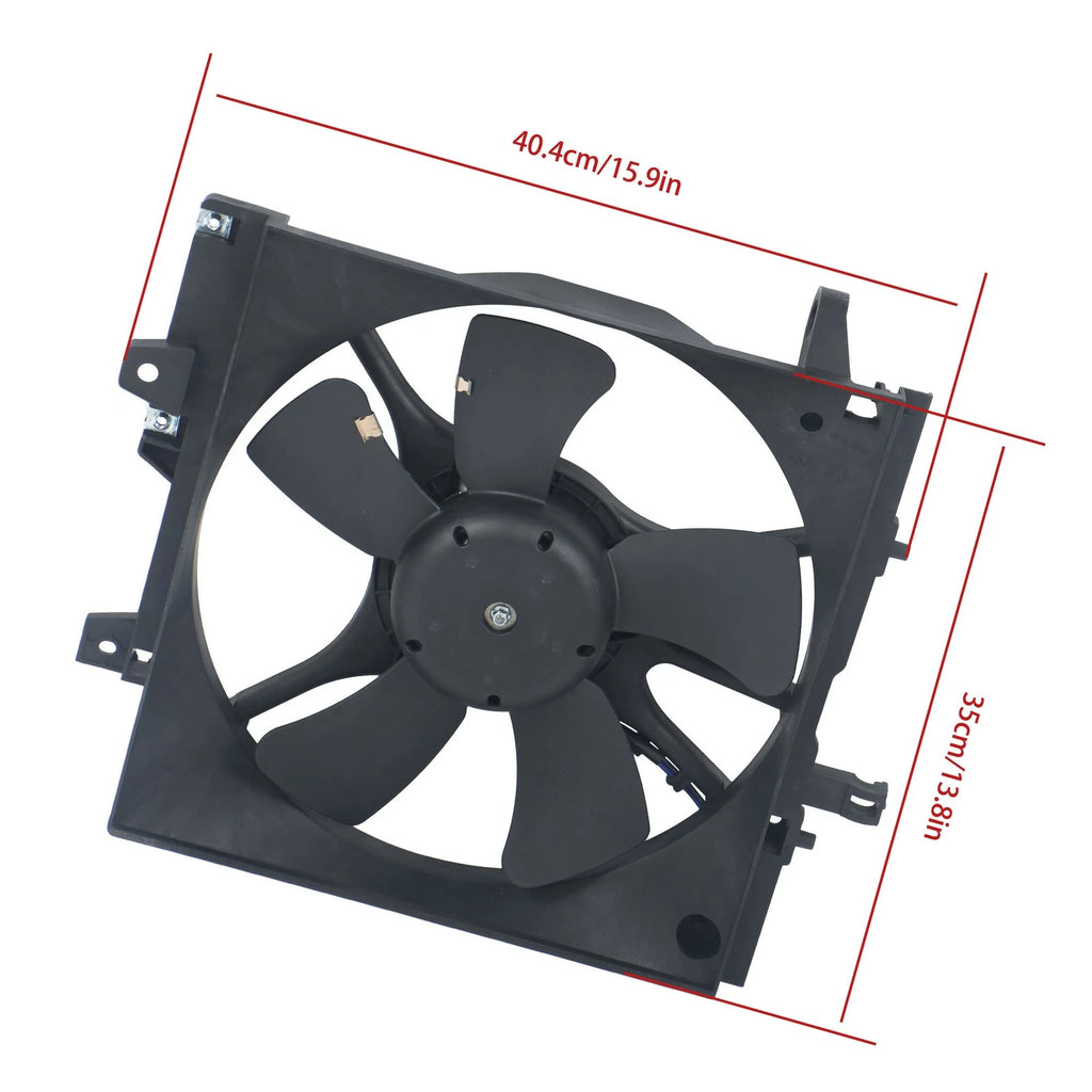Radiator Cooling Fan with Shroud for Subaru Forester, Impreza (1999–2002) 620821