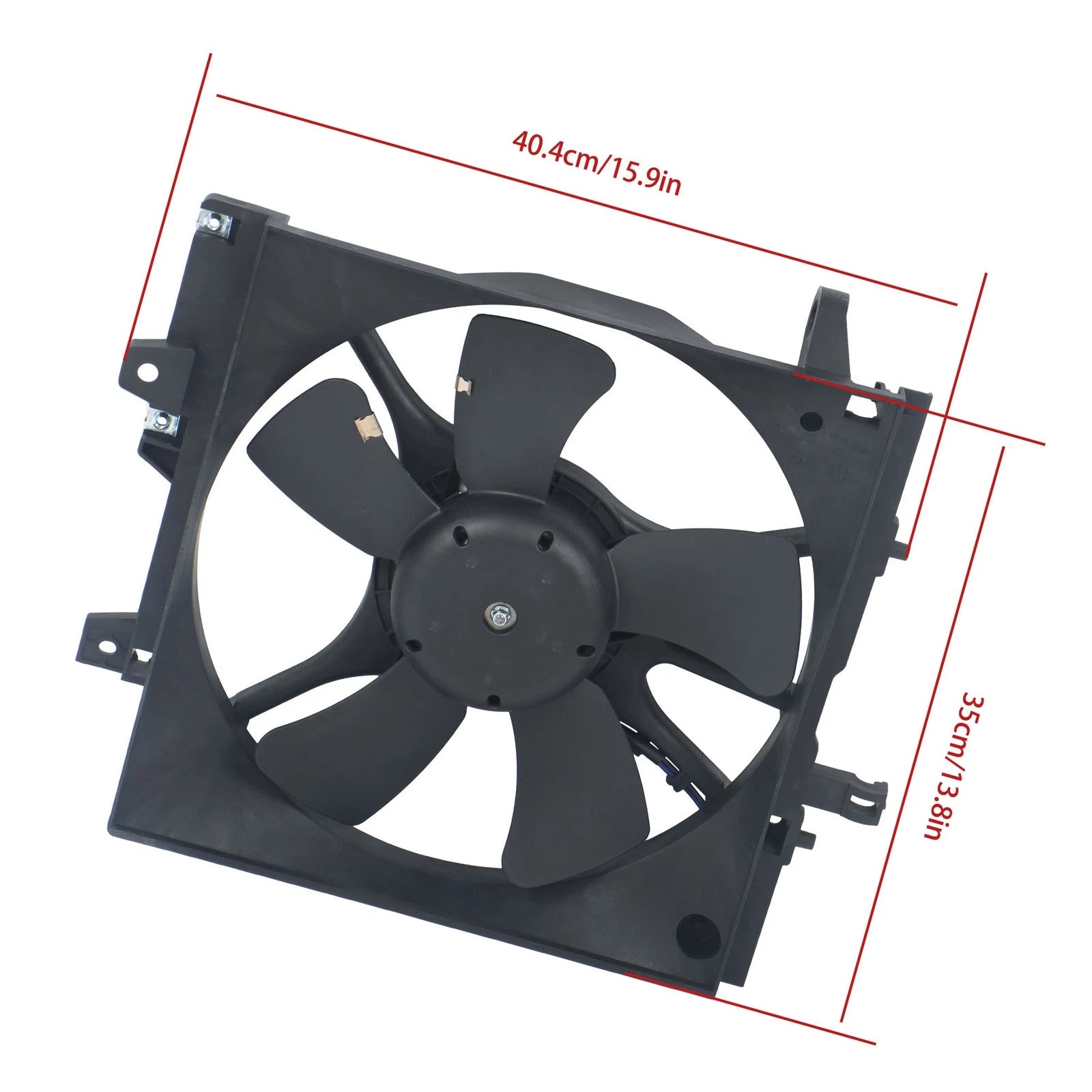 Radiator Cooling Fan with Shroud for Subaru Forester, Impreza (1999–2002) 620821