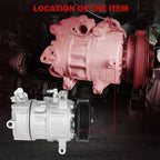 A/C Compressor with Clutch for Nissan Sentra (2013-2017)