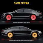 4pc 17.5" RGB LED Wheel Ring Lights for Truck Car Rim