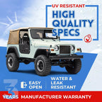 Soft Top Replacement for Jeep Wrangler TJ (1997–2006) Tinted Windows