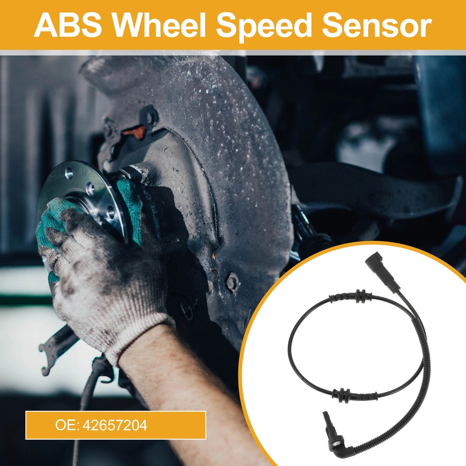 ABS Wheel Speed Sensor No. 42657204 for Chevrolet Bolt EV (2017–2022)