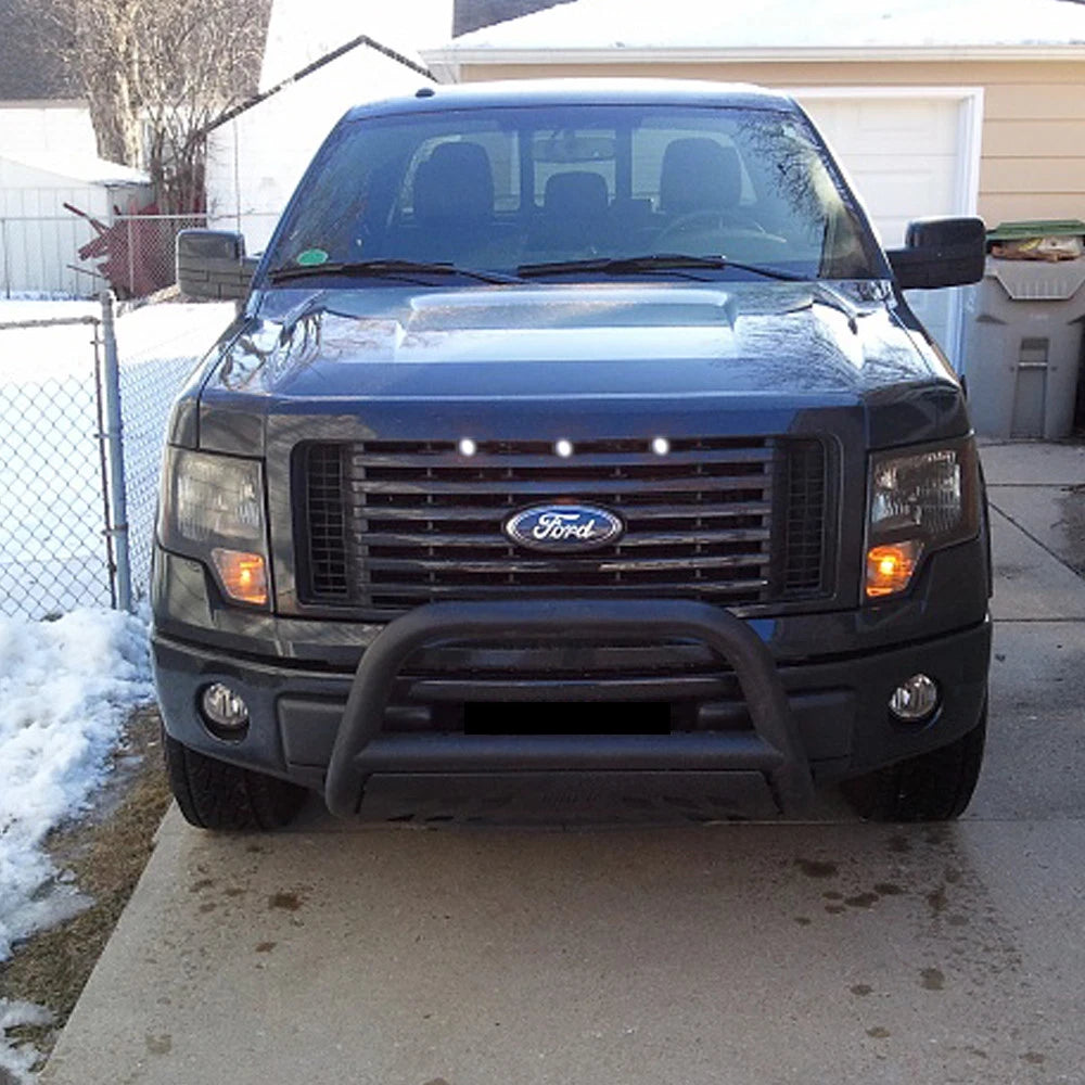 Set of 3 LED Front Grill Driving Lights for Ford F150 (2009–2017)
