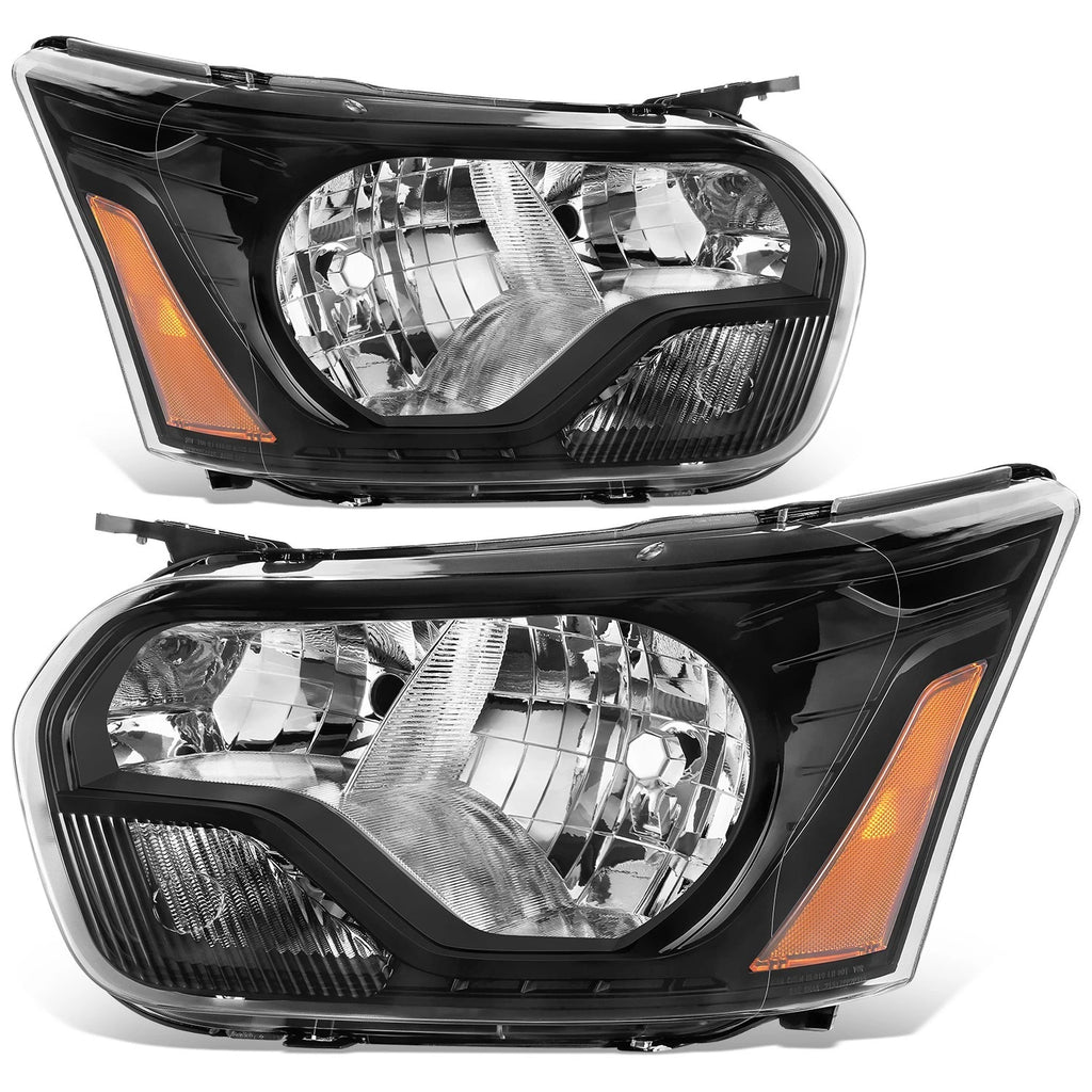 OE Style Black Housing Amber Corner Headlight for Ford Transit 150-350 (2015–2023)