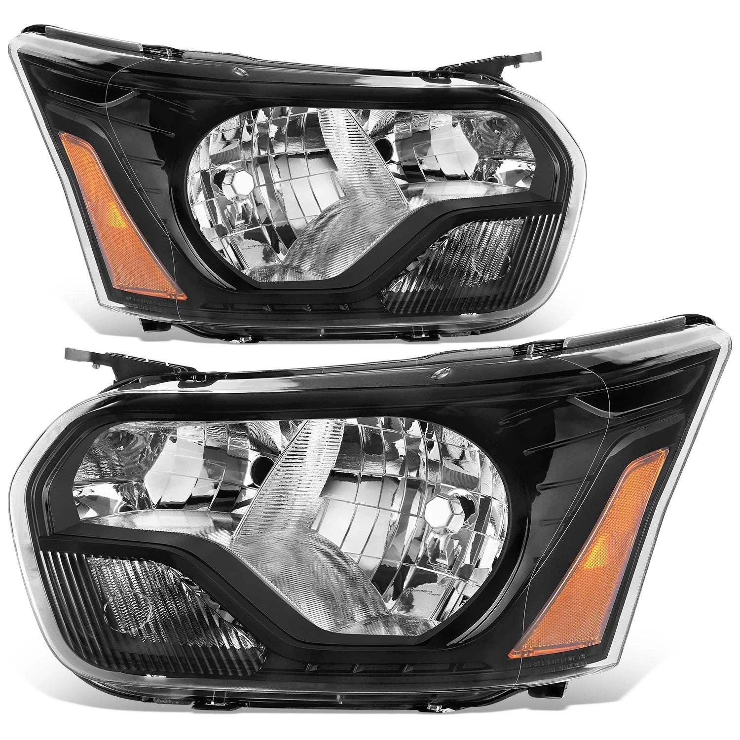 OE Style Black Housing Amber Corner Headlight for Ford Transit 150-350 (2015–2023)