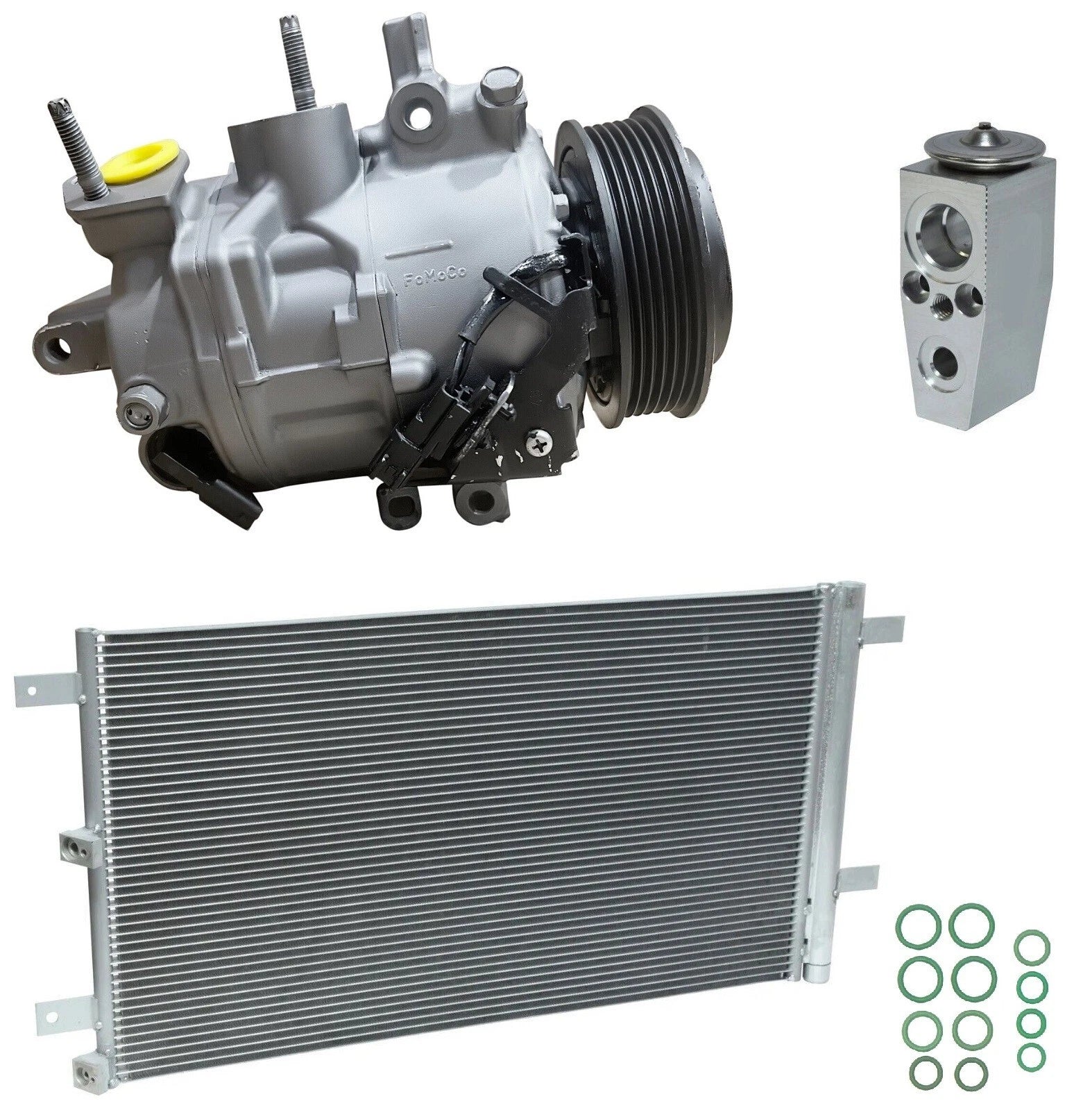 AC Compressor Kit With Condenser for Ford F-150 2.7L (2019–2020)