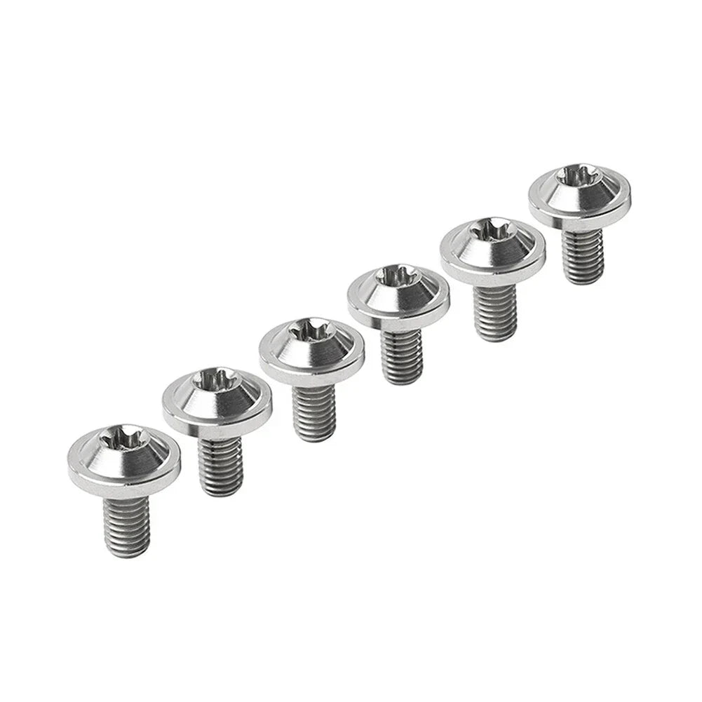 6 x M6x20mm Alloy Torx Head Screws for Titan Motorcycle Bike