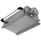 2L Polished Aluminum Coolant Radiator Overflow Tank for