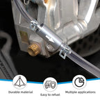 Brake Bleeder Hose Kit for Car Motorcycle (One Way Check Valve)