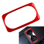 Rear Armrest Water Cup Holder Frame Cover Trim Red for Kia Stinger (2018–2023)