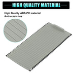 Car Center Console Roller Blind Cover Gray for Mercedes Benz C-Class (2007-2014)