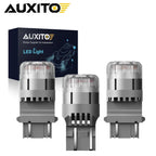 2X 7443 7444 Red LED Bulb for Brake Tail Stop Parking Light (7440 T20)