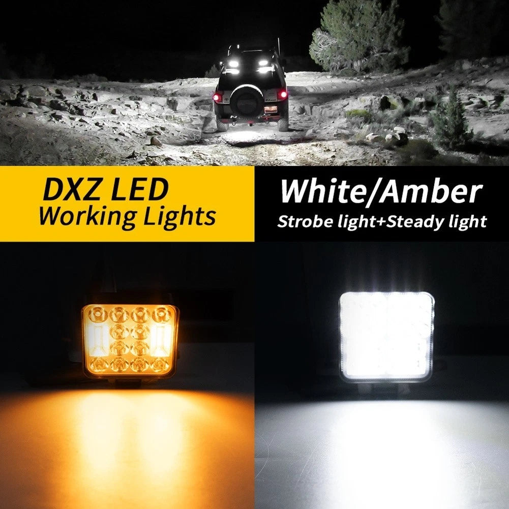 3 Inch LED Work Light for Car Motorcycle Truck SUV Off Road Vehicle