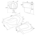 Seats & Backrest Pad for Harley Electra Glide (2014–2023)