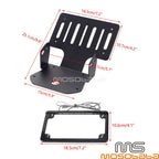 4"x7" License Plate Bracket w/LED Light for Pan America RA1250S RA1250 (21-23)