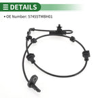 ABS Wheel Speed Sensor No. 57455TMBH01 for Honda CR-V (2017) Front Left