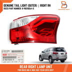 RH Tail Light Rear Lamp Unit for Isuzu MU-X MUX UC SUV (2013-2017)