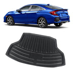 Rear Trunk Mat for Honda Civic Sedan (2016–2019)