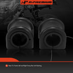 2X Rear Sway Bar Bushings for Jeep Wrangler JL JK (2007–2018)