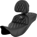 SADDLEMEN Roadsofa Extended Reach Seat for Harley Davidson (2014–2023)