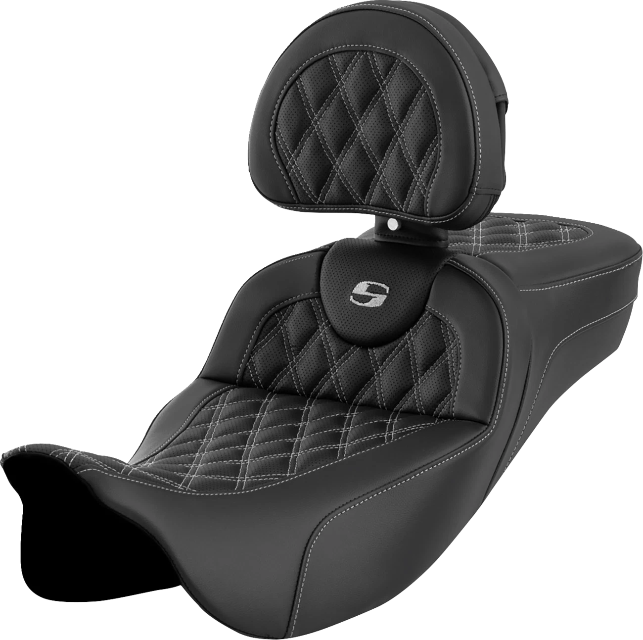 SADDLEMEN Roadsofa Extended Reach Seat for Harley Davidson (2014–2023)