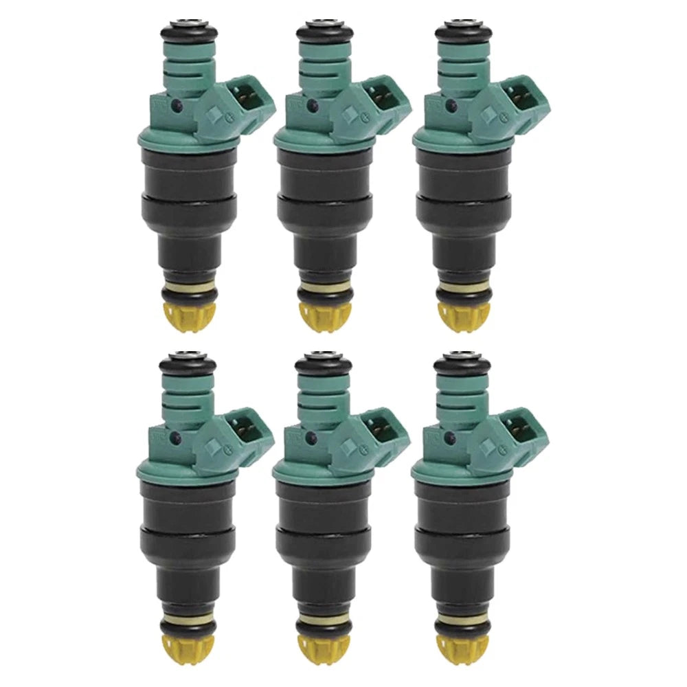 6x Fuel Injectors for BMW 323i 325i 525i M3 E36 E34 (1990–1999)