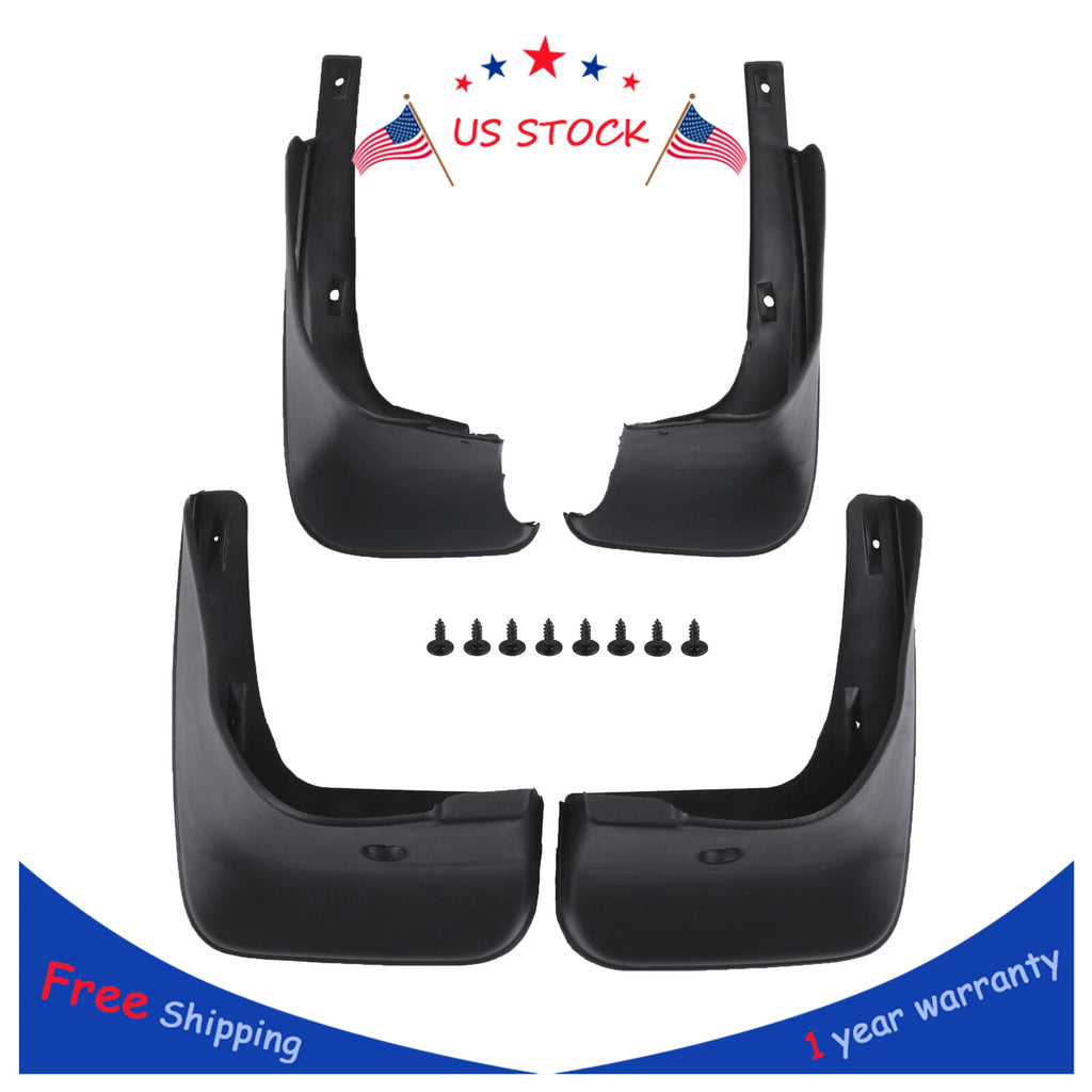 Set of 4 Splash Guards for Toyota Corolla (2009–2013)