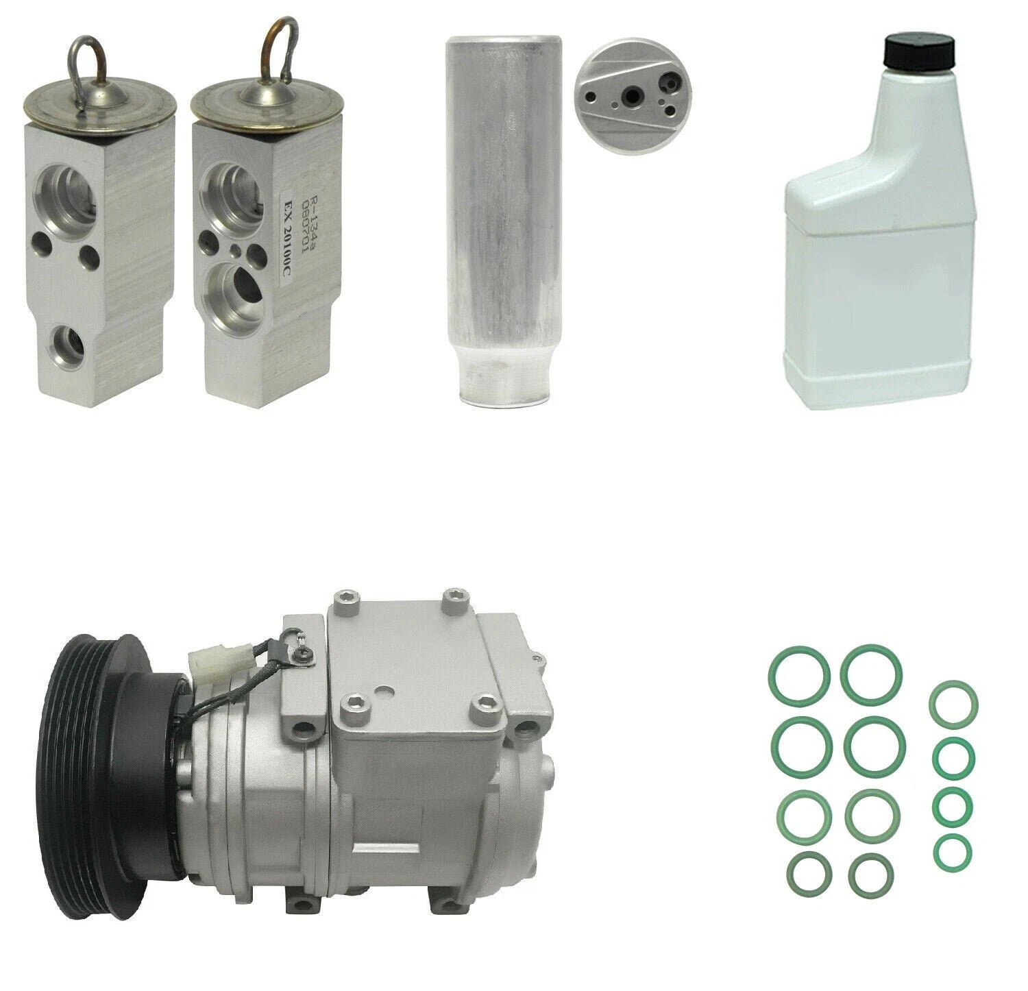 AC Compressor Kit Replacement for Toyota Celica Camry Solara (2000–2005)