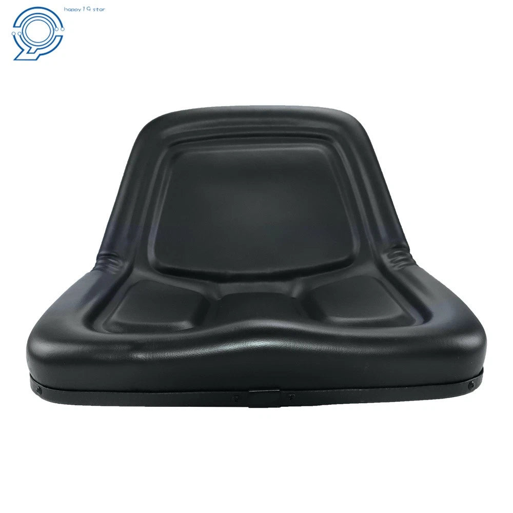Replacement Black High-Back Lawn Mower Tractor Seat for Universal