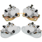 Front & Rear Brake Calipers Set for Yamaha Rhino 700 YXR700F (2008–2013) with Pads
