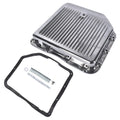 Finned Polished Transmission Pan w/ Hardware for GM Turbo 350 TH350 (1970–1980)