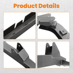 Tieward Frame Rust Repair Kit for Jeep Wrangler TJ (1997–2006) Heavy Duty Steel