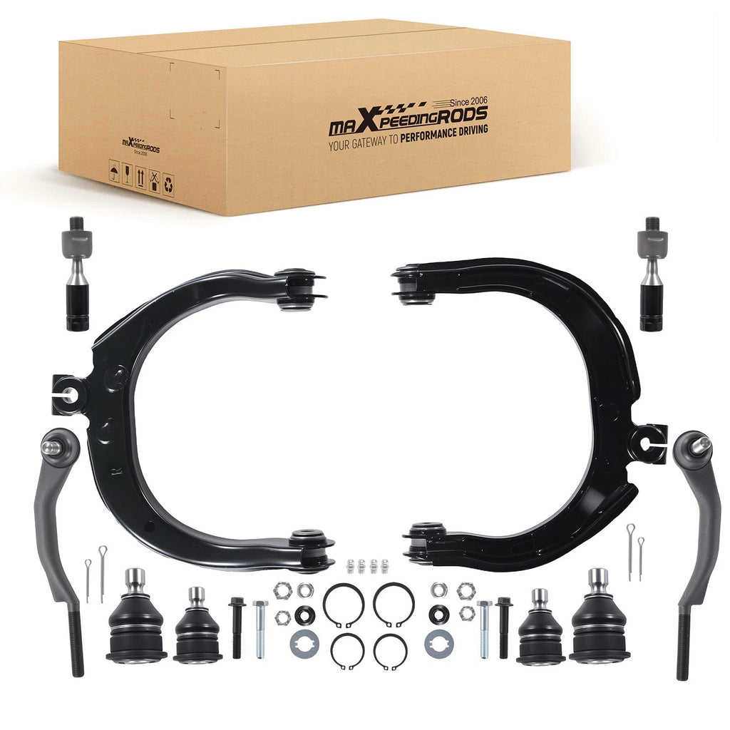 10x Front Upper Control Arms & Lower Ball Joints for Buick Rainier (2004–2007)