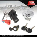 Ignition Switch Fuel Cap Seat Lock Keys for Yamaha V-STAR 650 1100 (1999â2016)