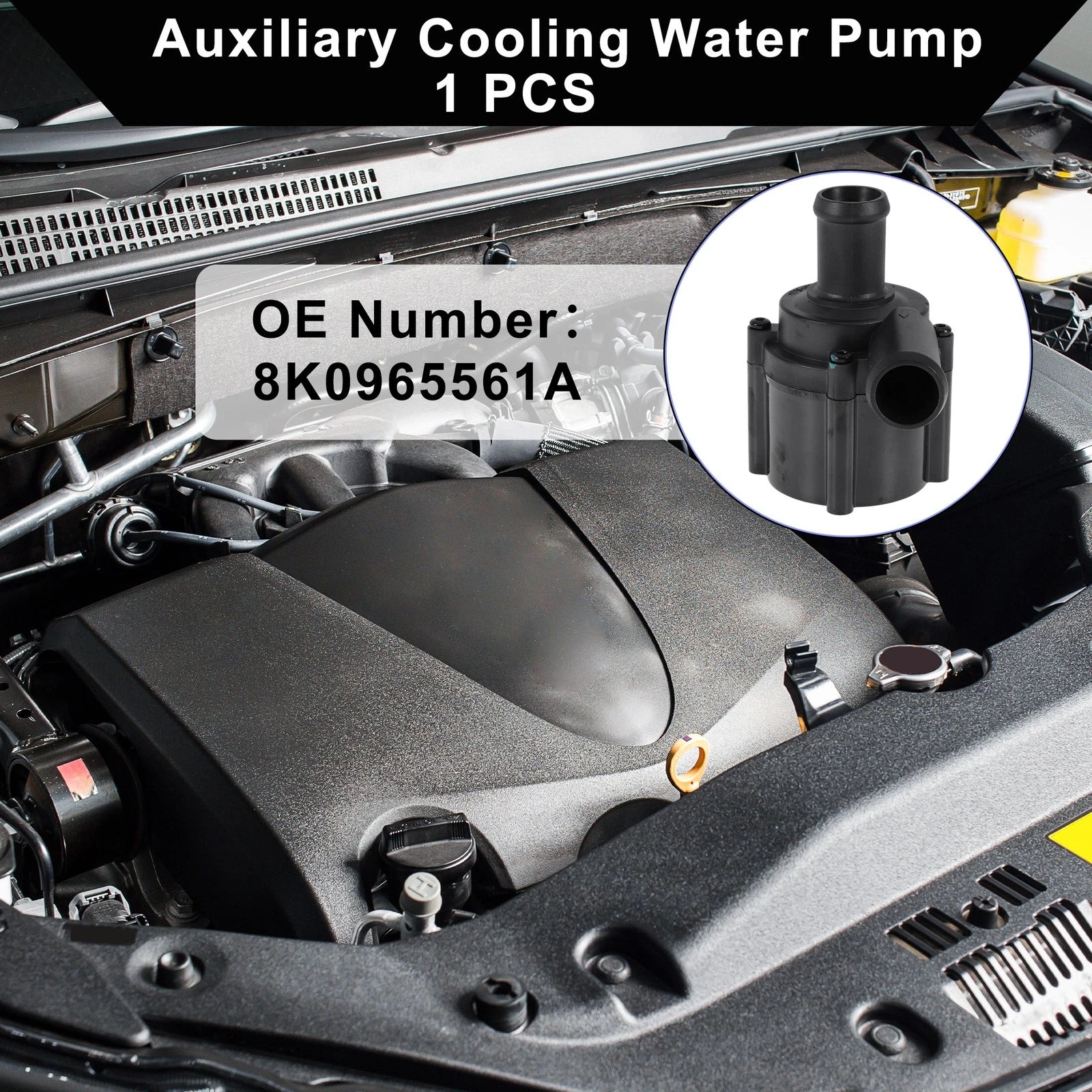 Auxiliary Cooling Water Pump for Audi A4 (2008–2016) No. 8K0965561A