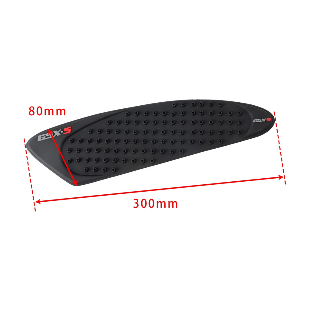 Side Tank Traction Grip Knee Pads for Suzuki GSXS1000 GSX-S 1000F (2016–2021)