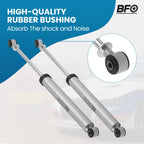 Set of 4 Rear Lift Shock Absorbers for Ford F-150 2WD 4WD (2009–2024) Nitrogen