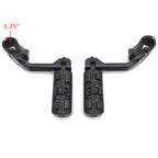Foot Peg Kit for Harley Fat Boy (2000–2023) - 5" Long, 1.25" Engine Guard