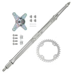 Rear Axle Shaft Kit w/Sprocket Hub Collar for Yamaha Raptor 350 (2004–2013)