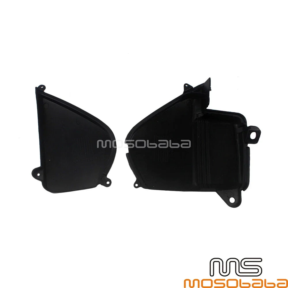 Black Motorcycle ABS Plastic Battery Box Side Covers for Honda CRF230F (15-19)