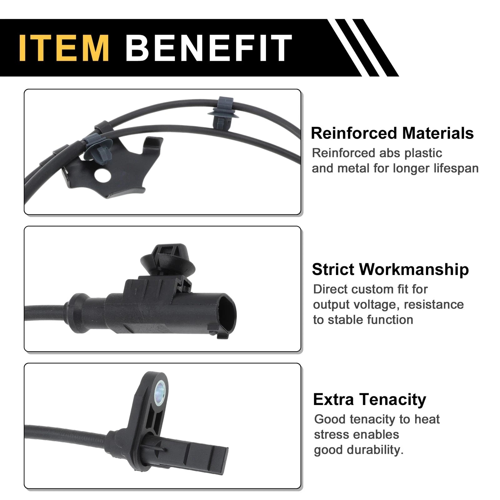 ABS Wheel Speed Sensor No. 8954302120 for Toyota Corolla (2014–2019)