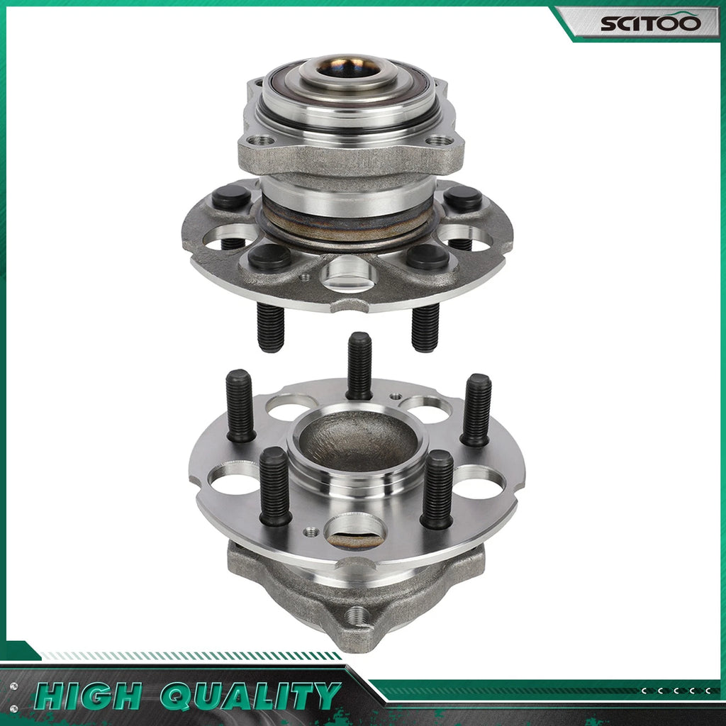 2 Rear Wheel Bearings Hub for Honda CR-V Accord Crosstour (2007–2016)