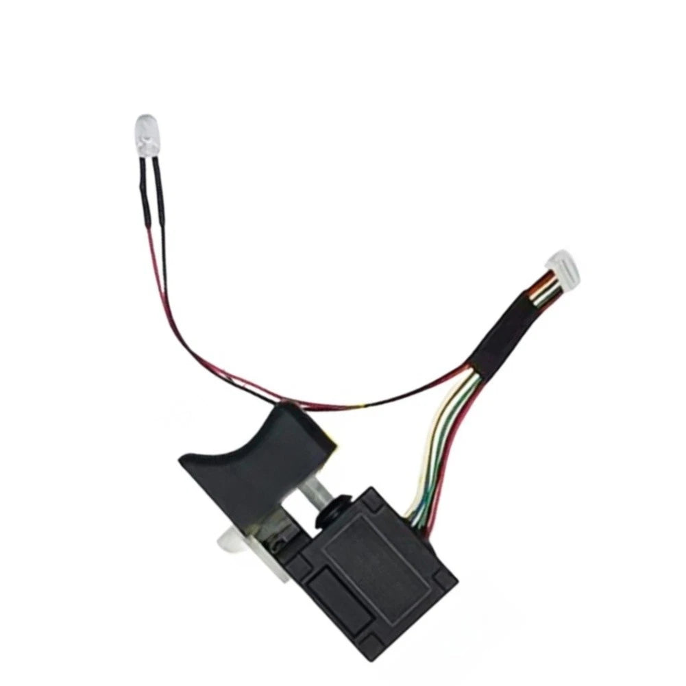 8-Wire Light-Integrated Switch for Brushless Drills & Power Tools (16.8V-21V)